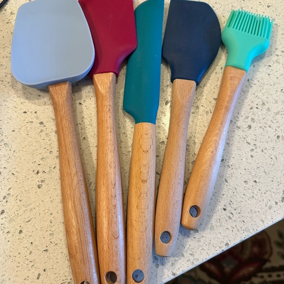Colorful Silicone Kitchen Utensil Set - Picture 1 of 1